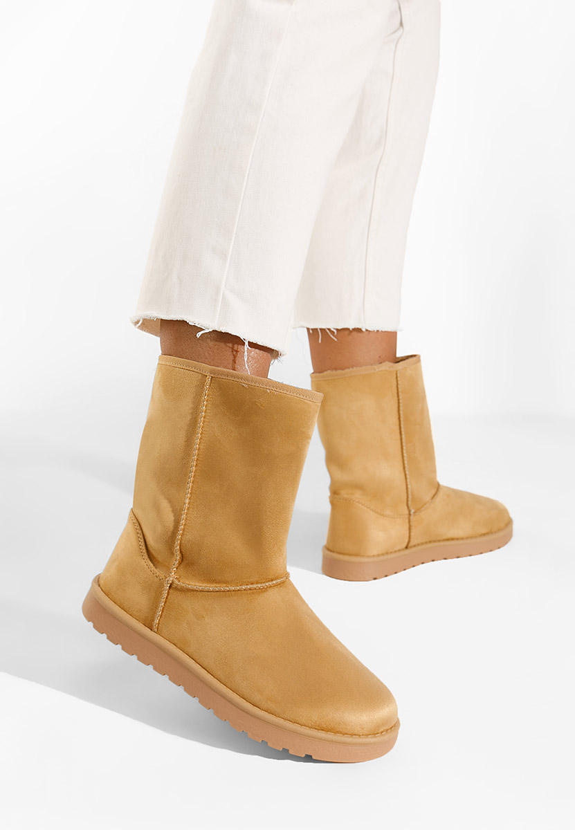 Anora camel női téli csizma
