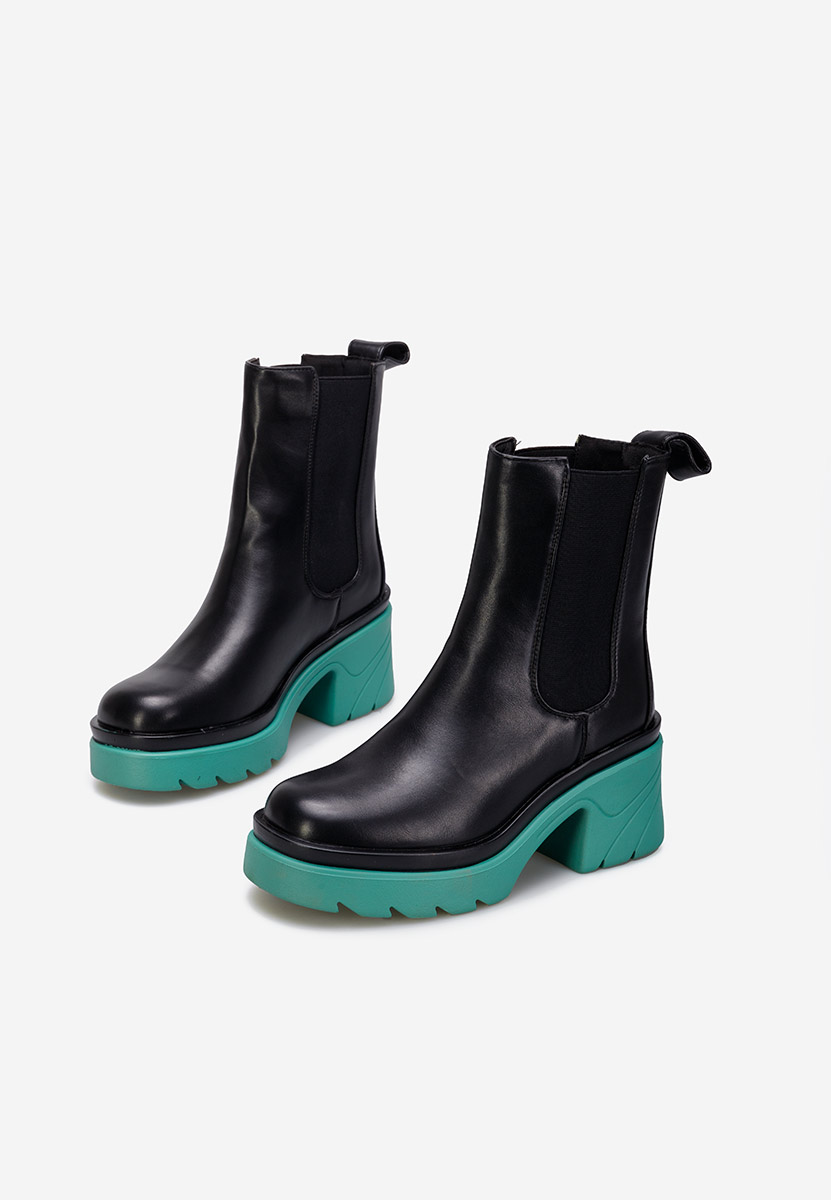 Kaylin v3 fekete chelsea bokacsizma