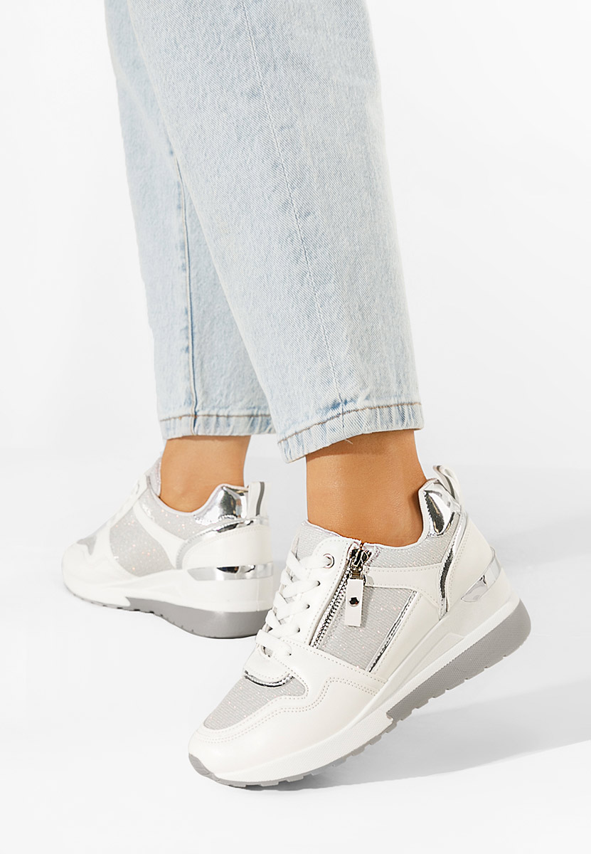 Rafina v2 fehér platform sneaker cipő 