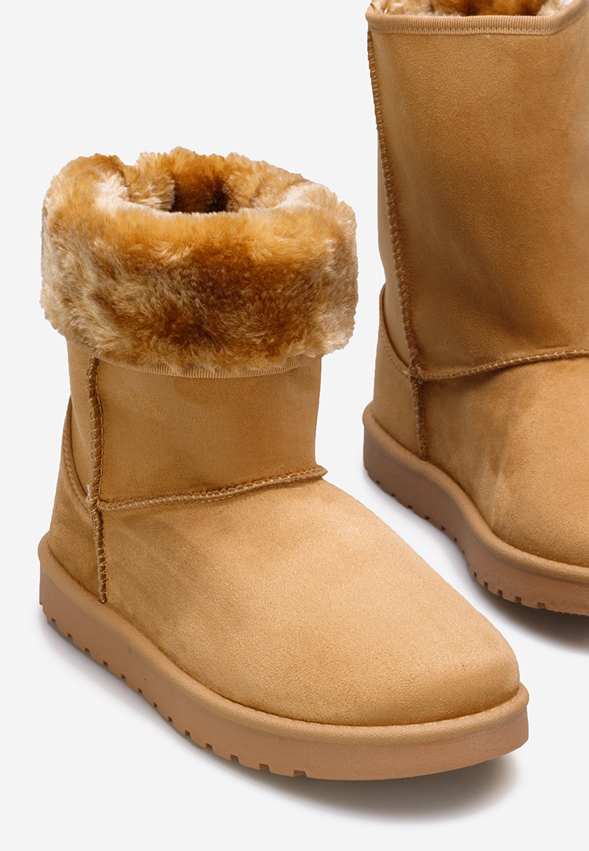 Anora camel női téli csizma
