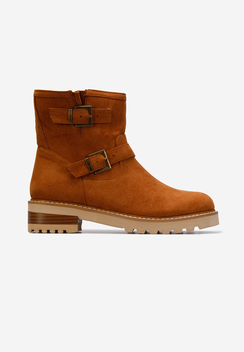 Campana camel női bokacsizma