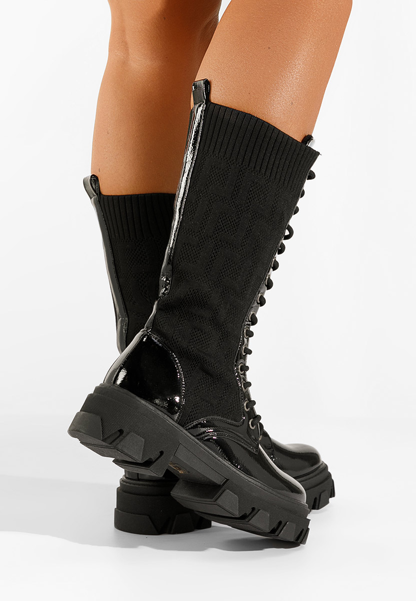 Dorine fekete női bakancs