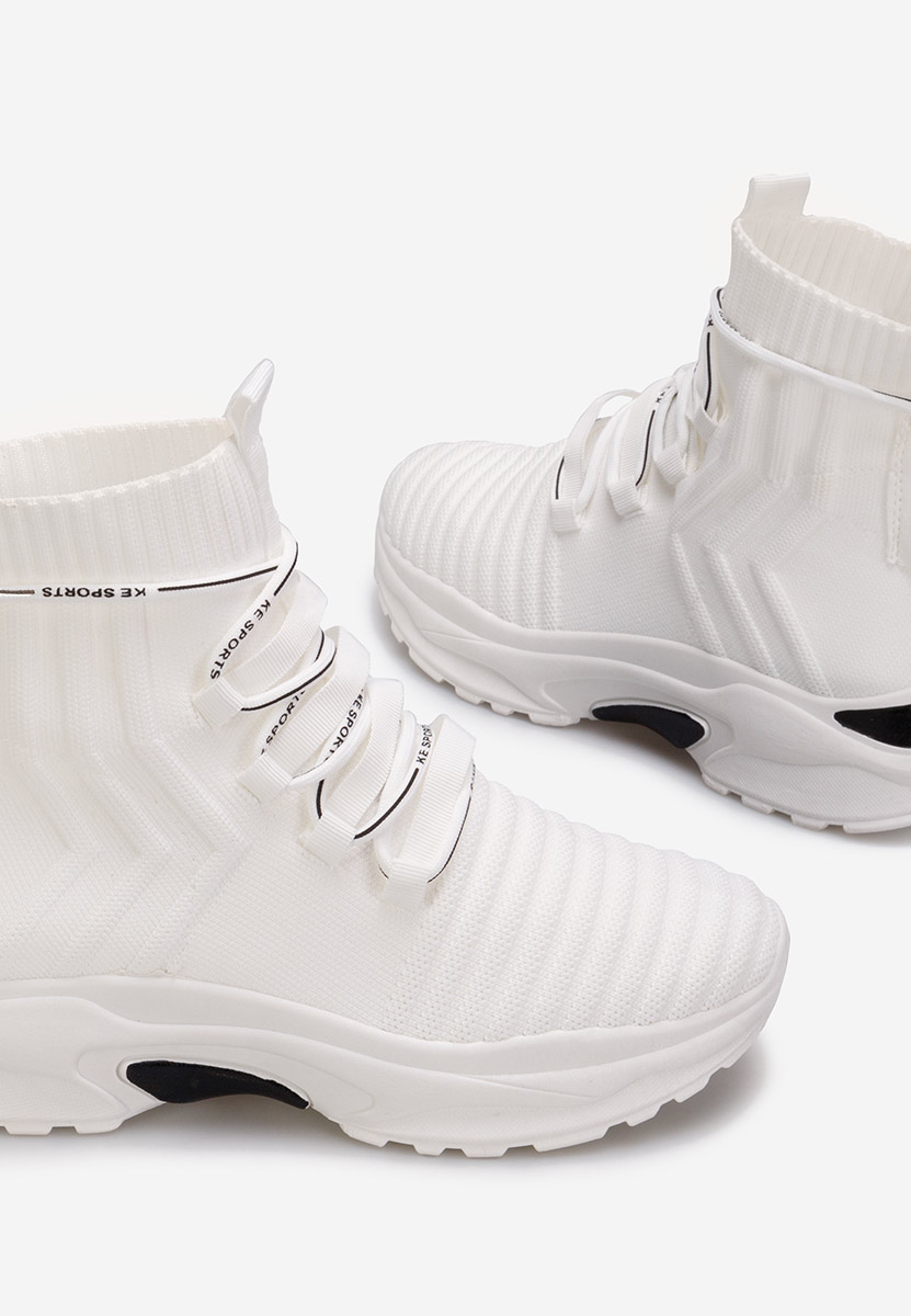 Karrie fehér női sneaker cipők