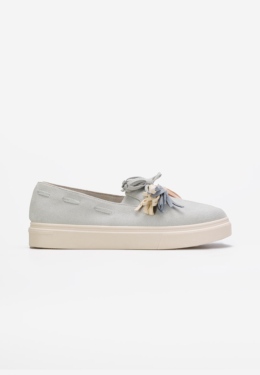 Graziela szürke női espadrilles