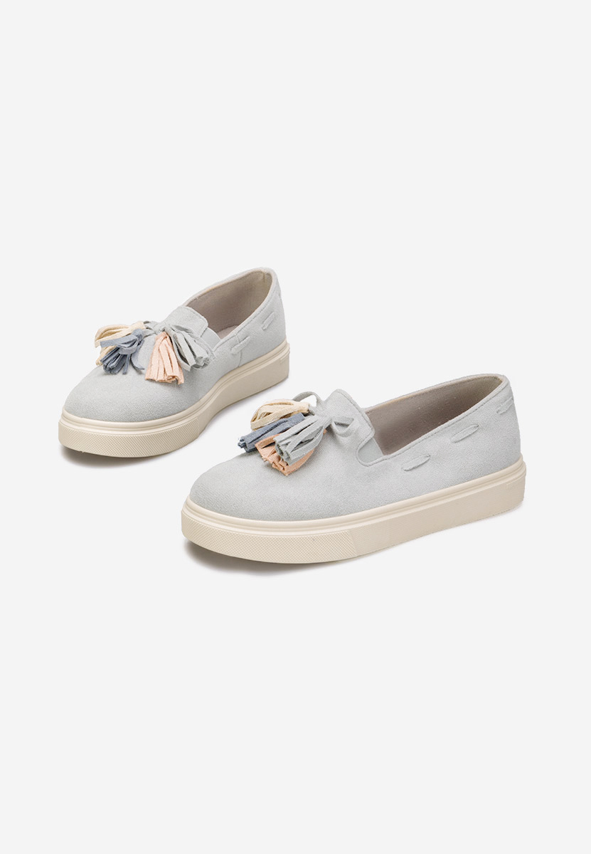 Graziela szürke női espadrilles