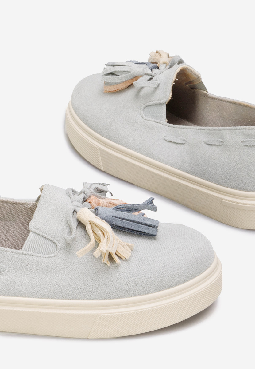 Graziela szürke női espadrilles
