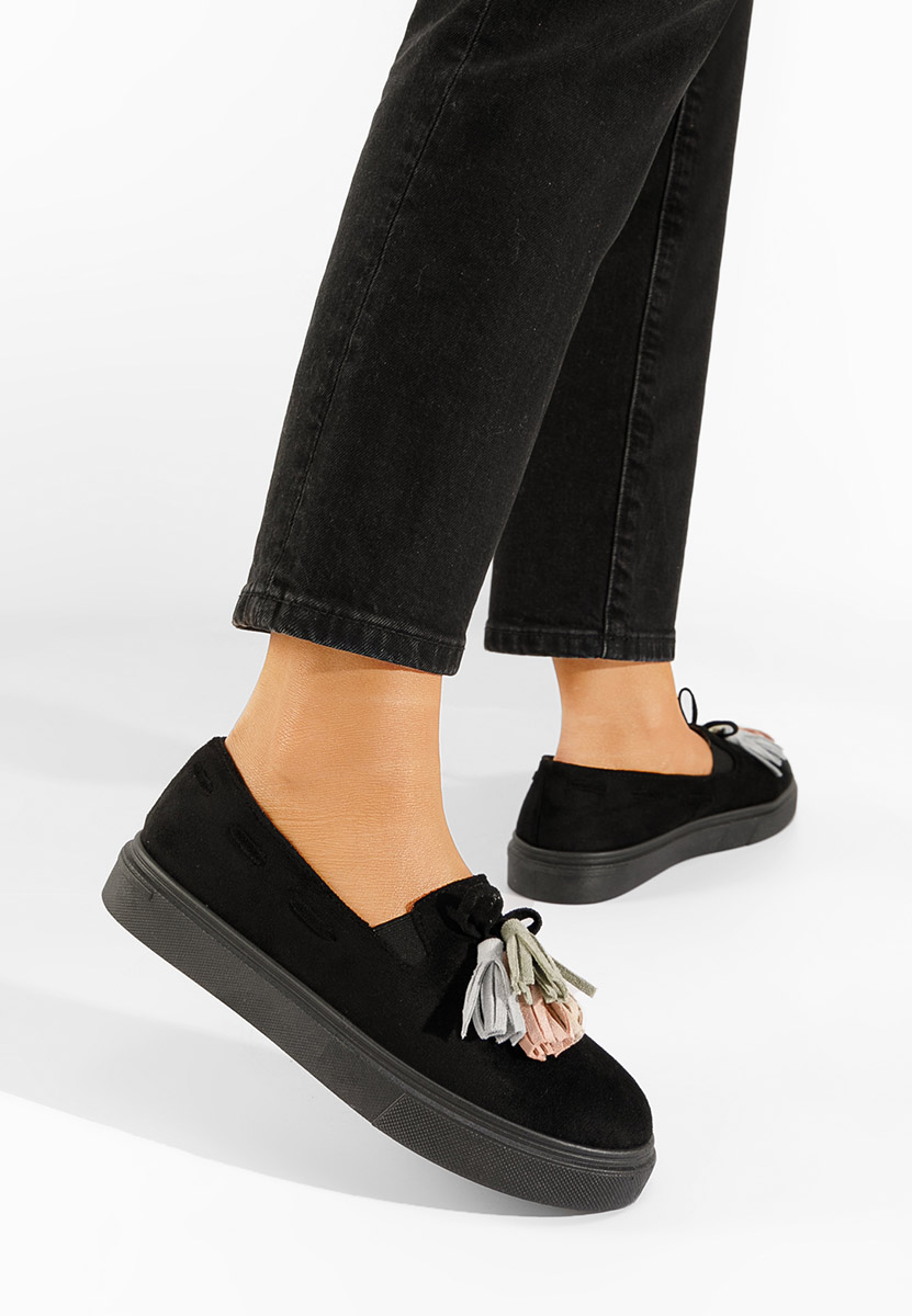 Graziela fekete női espadrilles