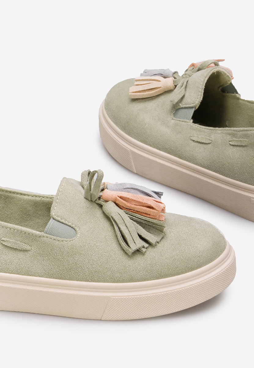 Graziela zöld női espadrilles