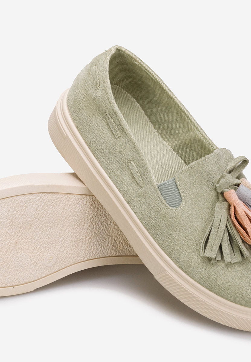 Graziela zöld női espadrilles