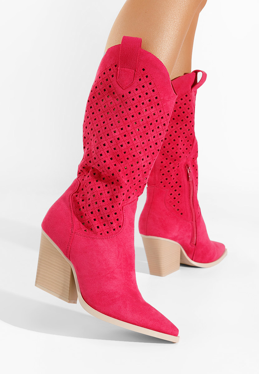 Sephora fuxia cowboy csizma