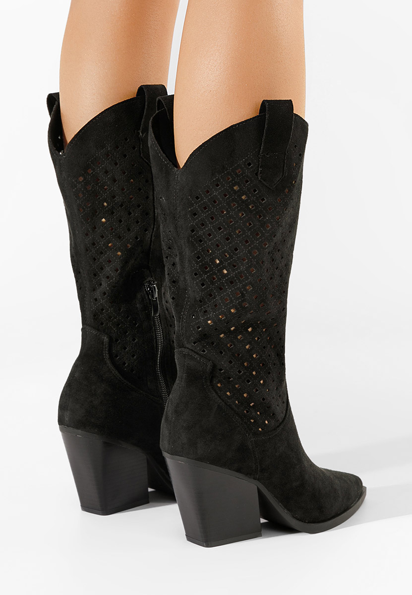 Sephora fekete cowboy csizma