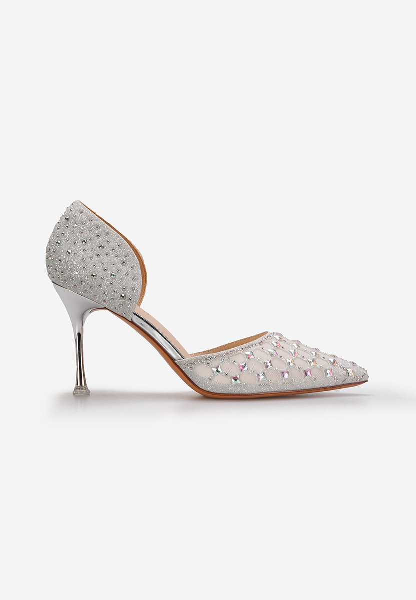 Lorita ezüst női elegáns cipő
