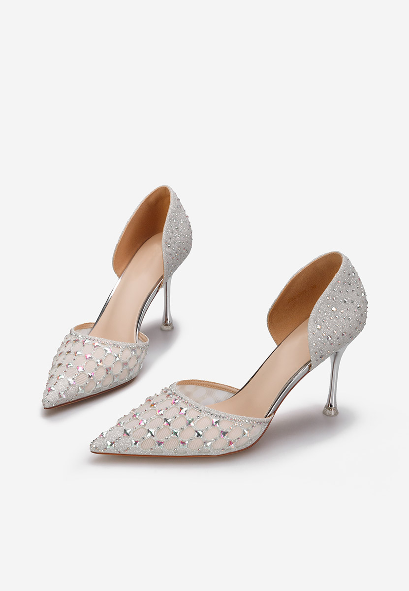 Lorita ezüst női elegáns cipő