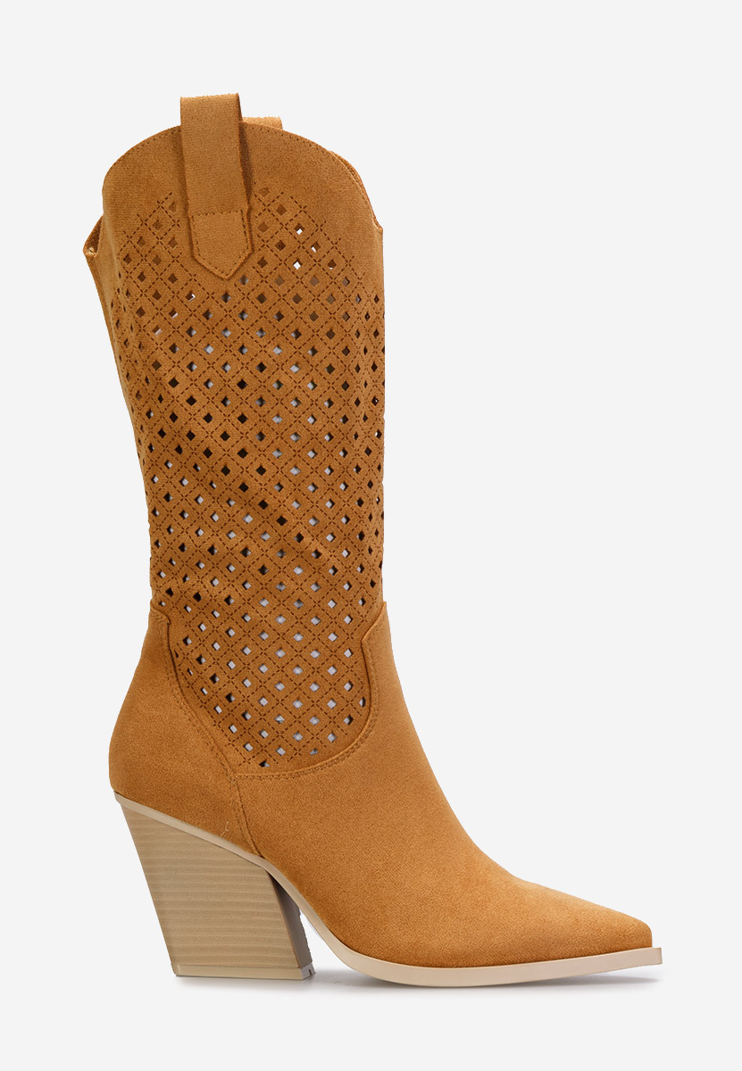 Sephora camel cowboy csizma