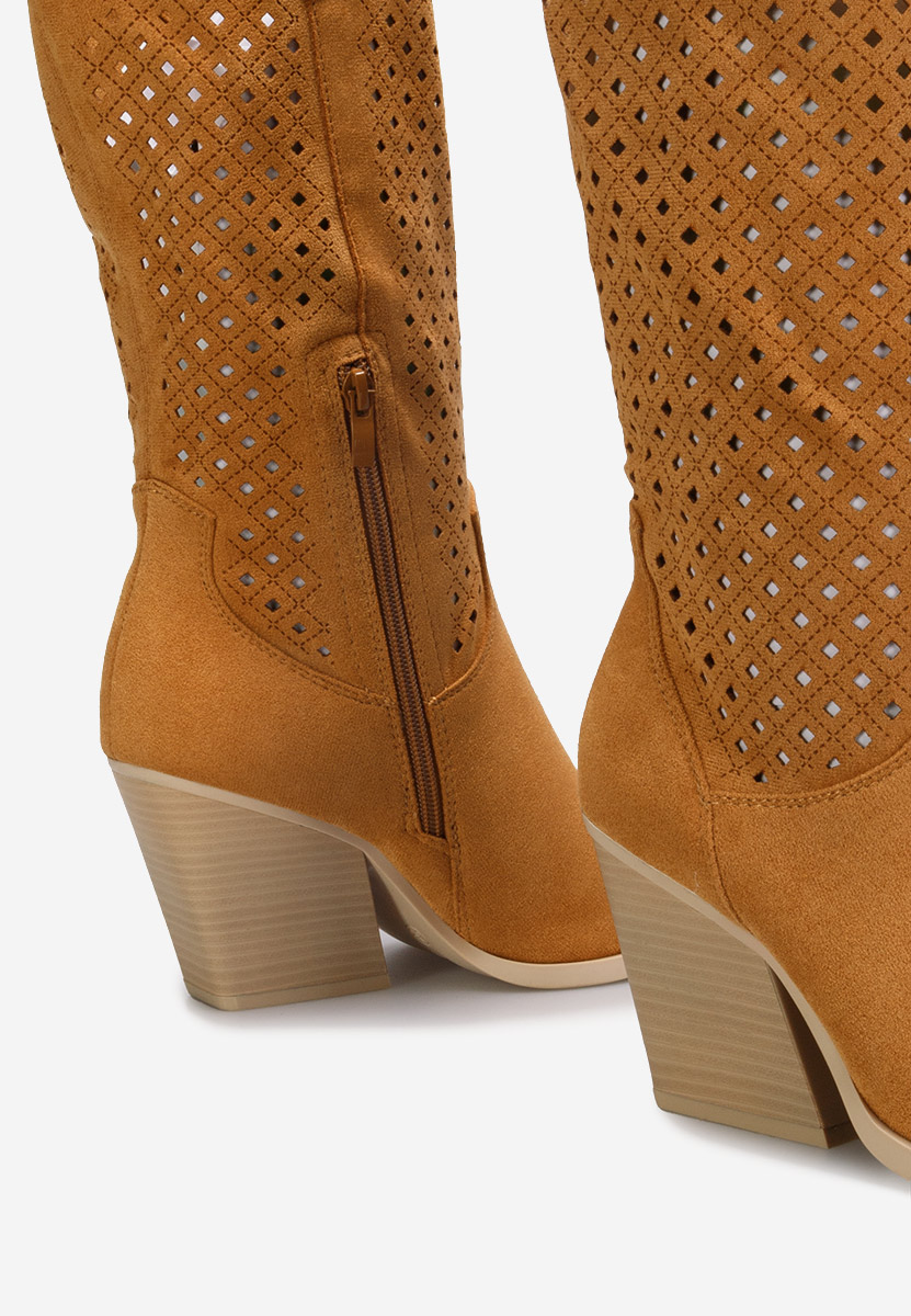 Sephora camel cowboy csizma