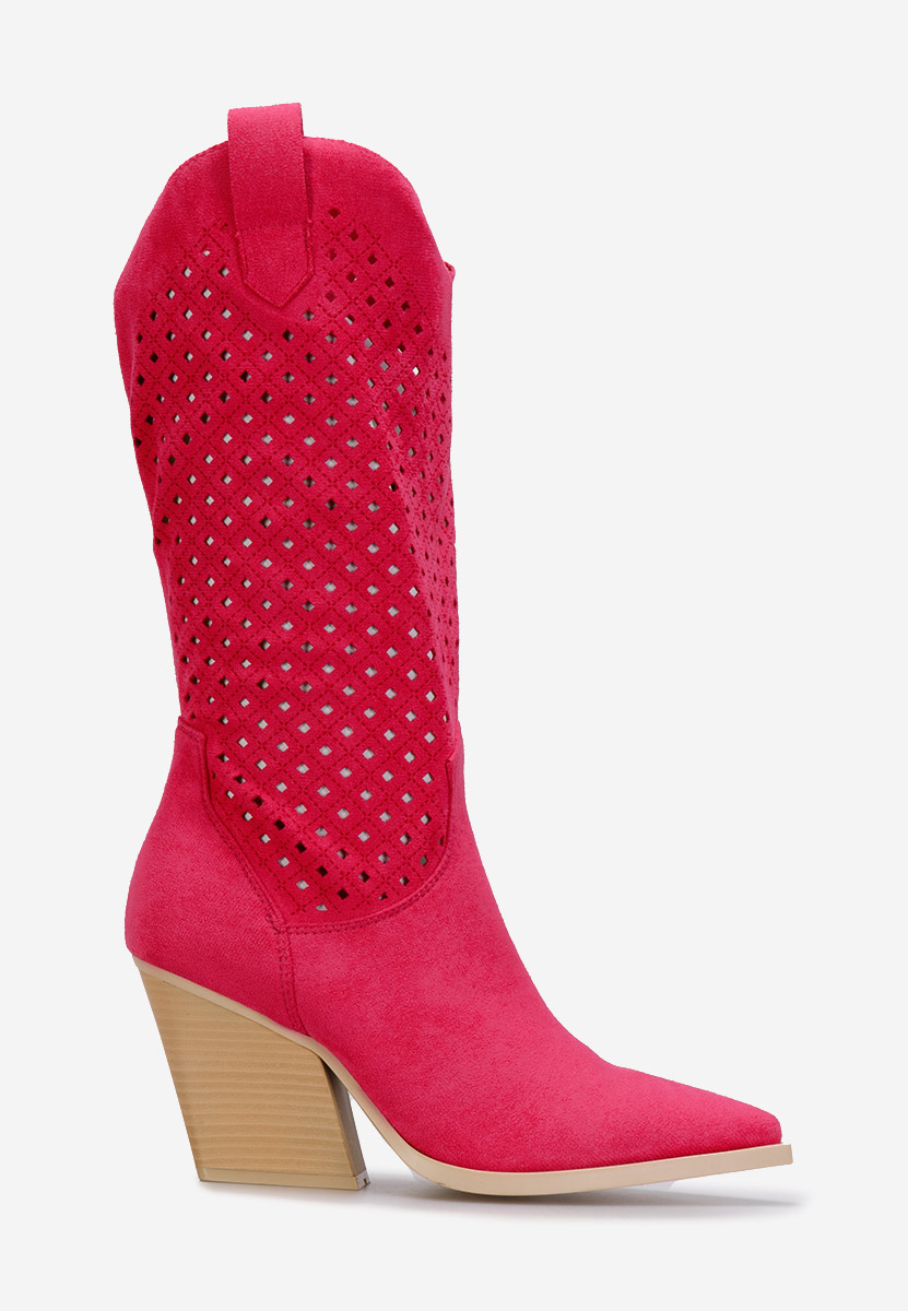 Sephora fuxia cowboy csizma