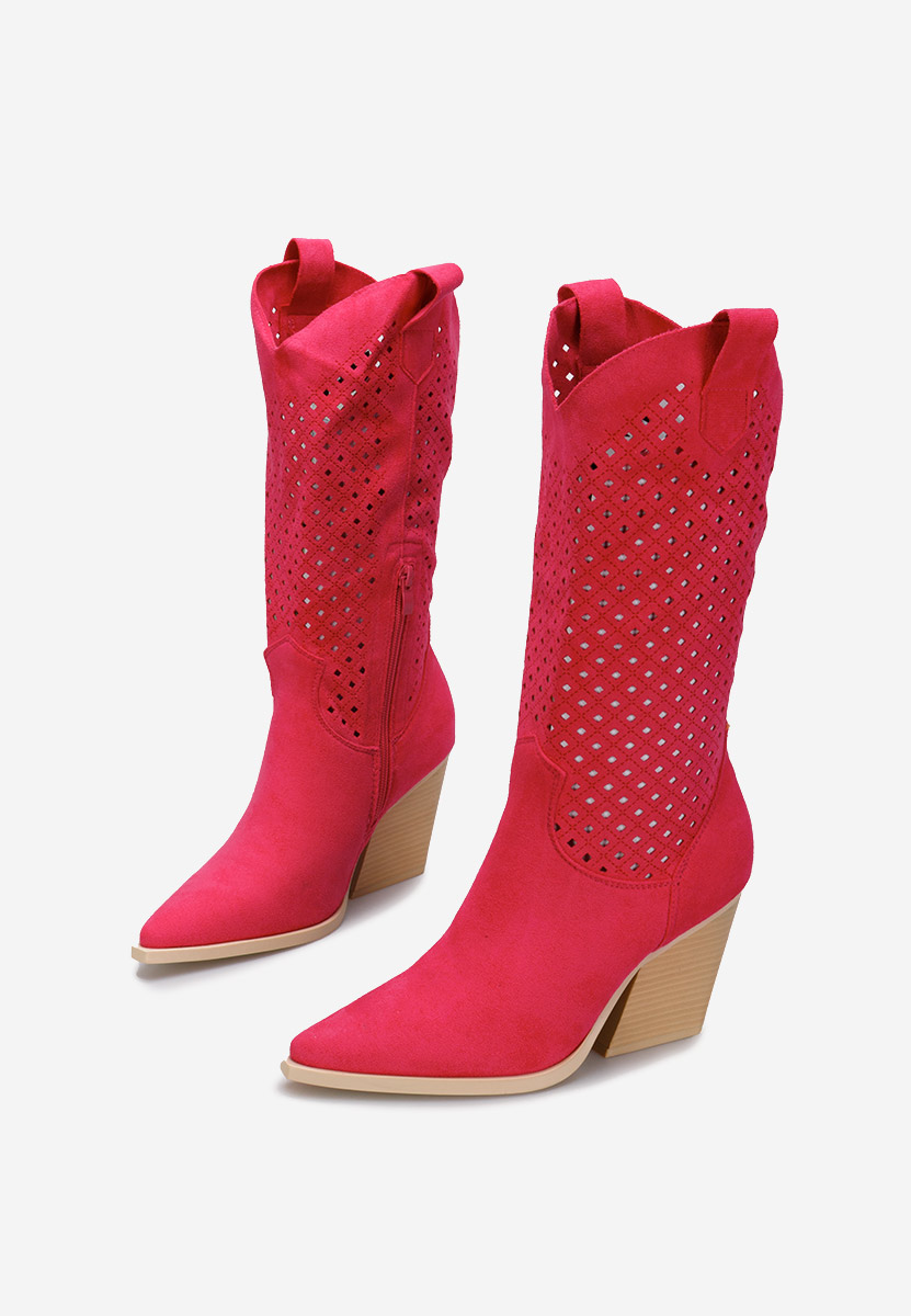 Sephora fuxia cowboy csizma