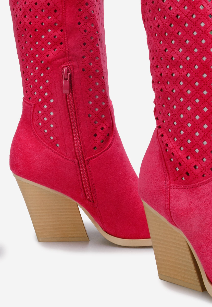 Sephora fuxia cowboy csizma