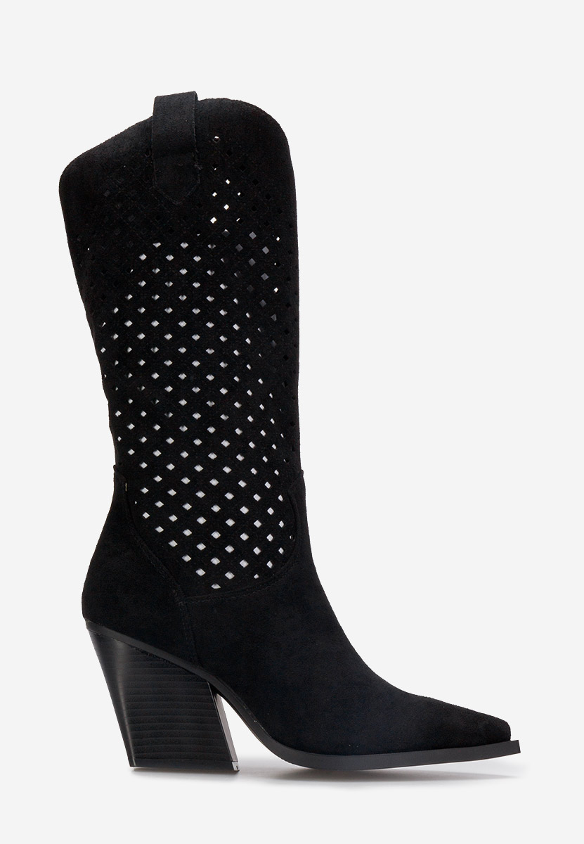 Sephora fekete cowboy csizma