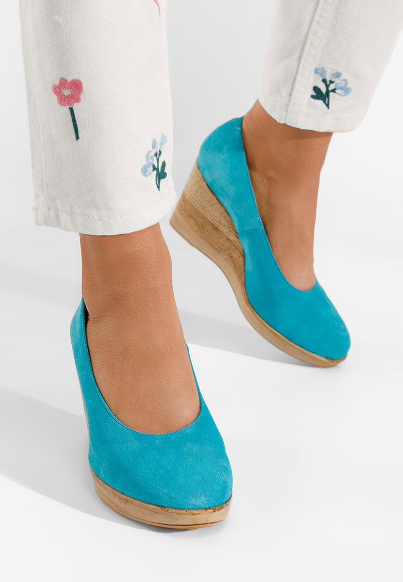 Zola v2 tengerészkék platform cipők