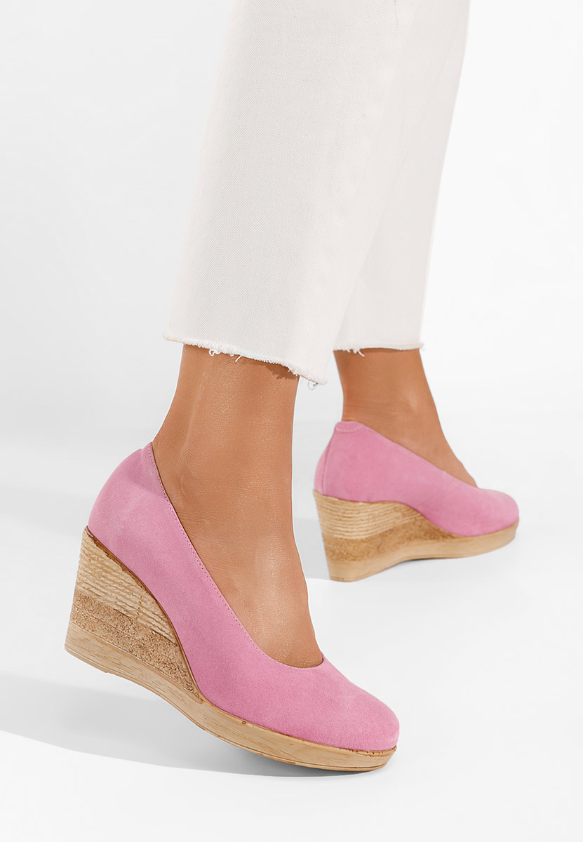 Zola v2 rózsaszín platform cipők