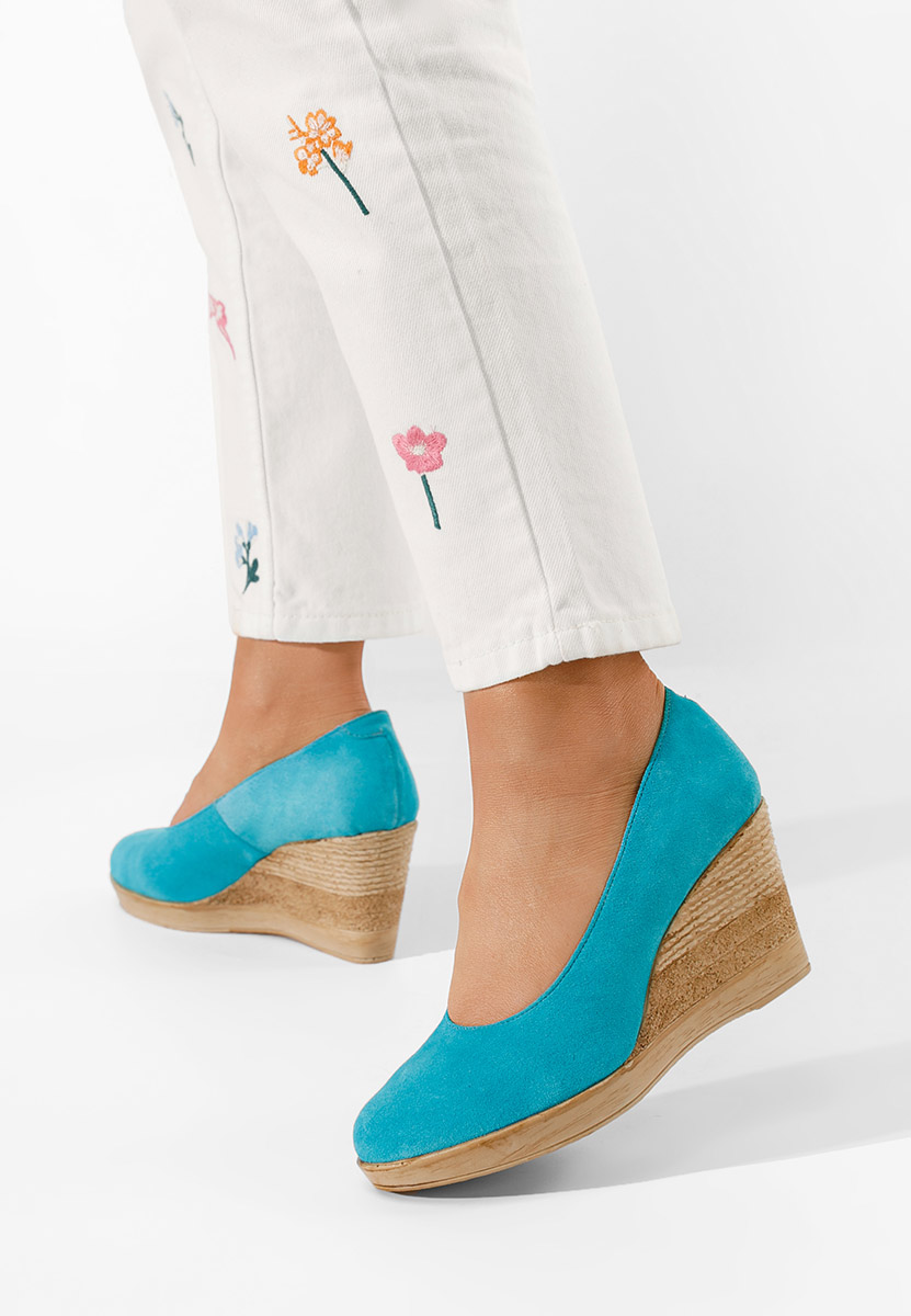 Zola v2 tengerészkék platform cipők