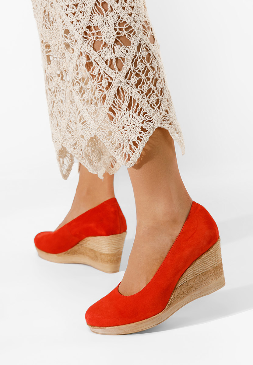 Zola v2 narancssárga platform cipők