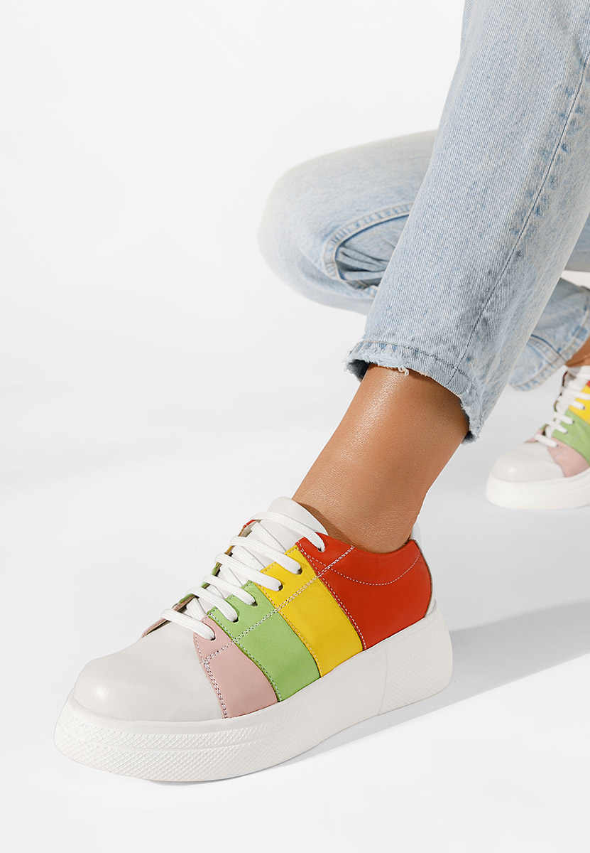 Filia sokszínü női bőr sneaker