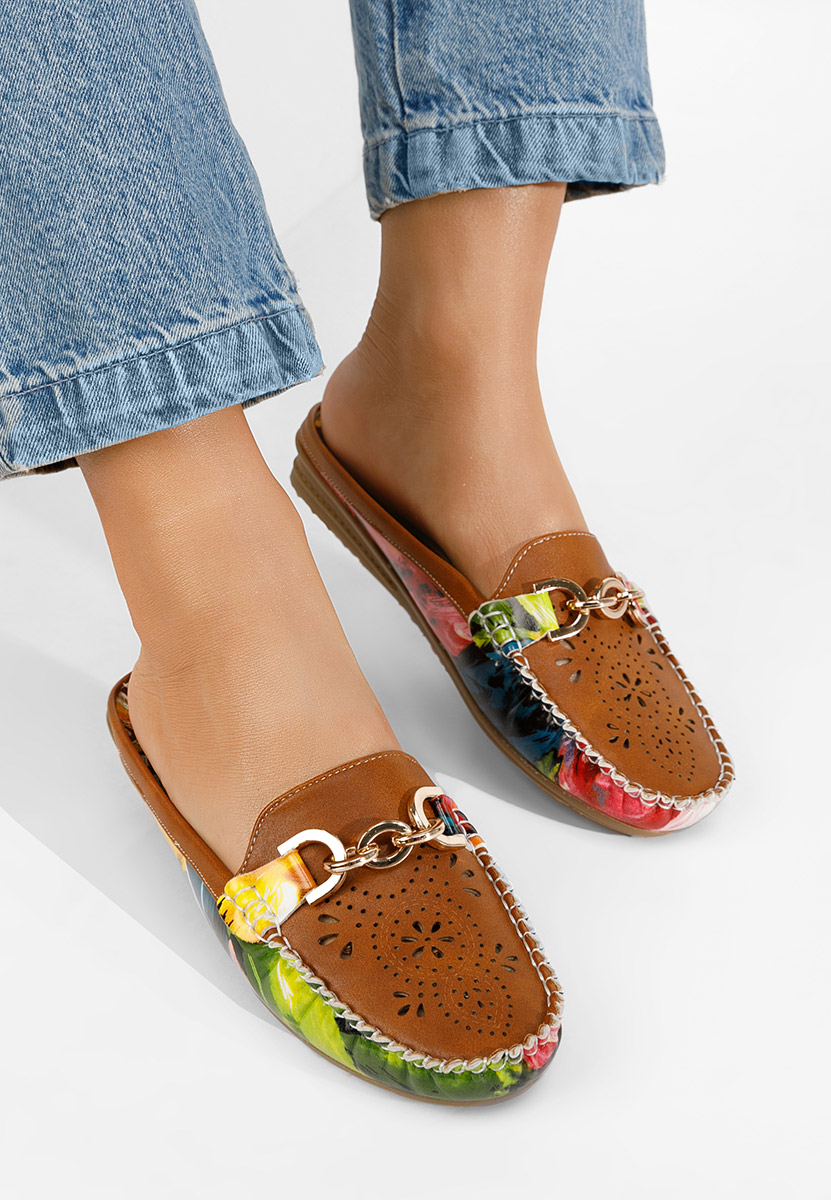 Localita barna női facipő