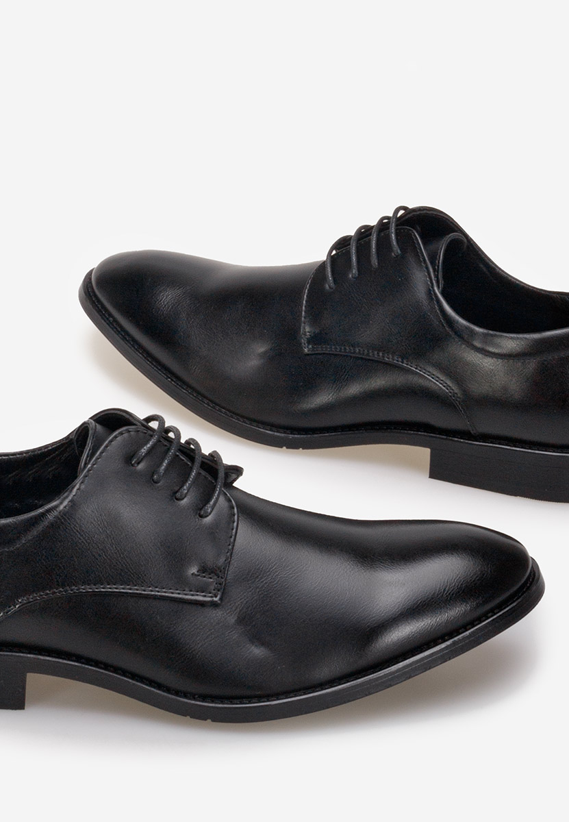 Marano fekete férfi elegáns cipő