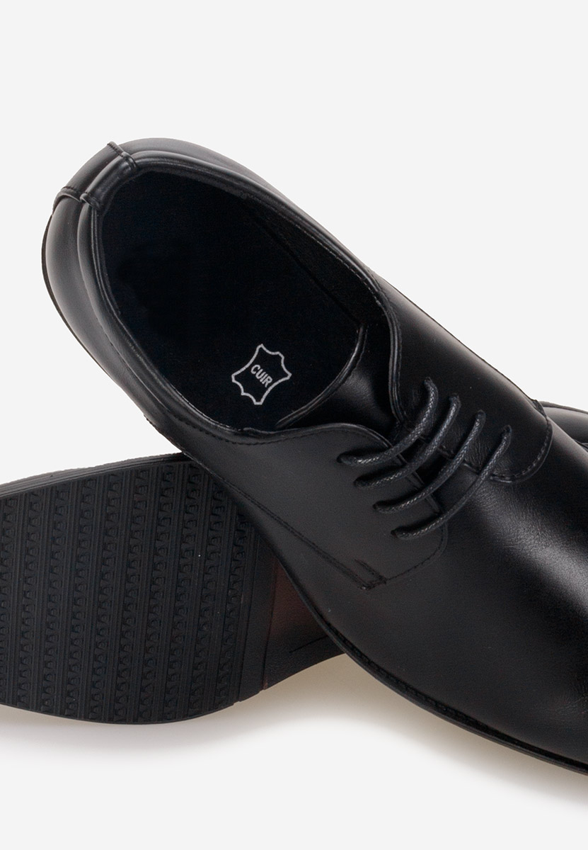 Marano fekete férfi elegáns cipő