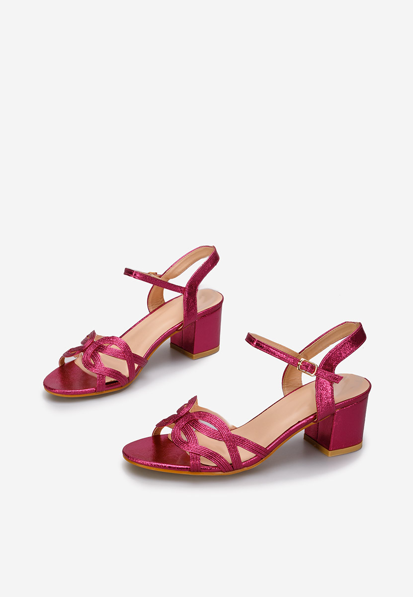 Myla fuxia vastag sarkú szandál 