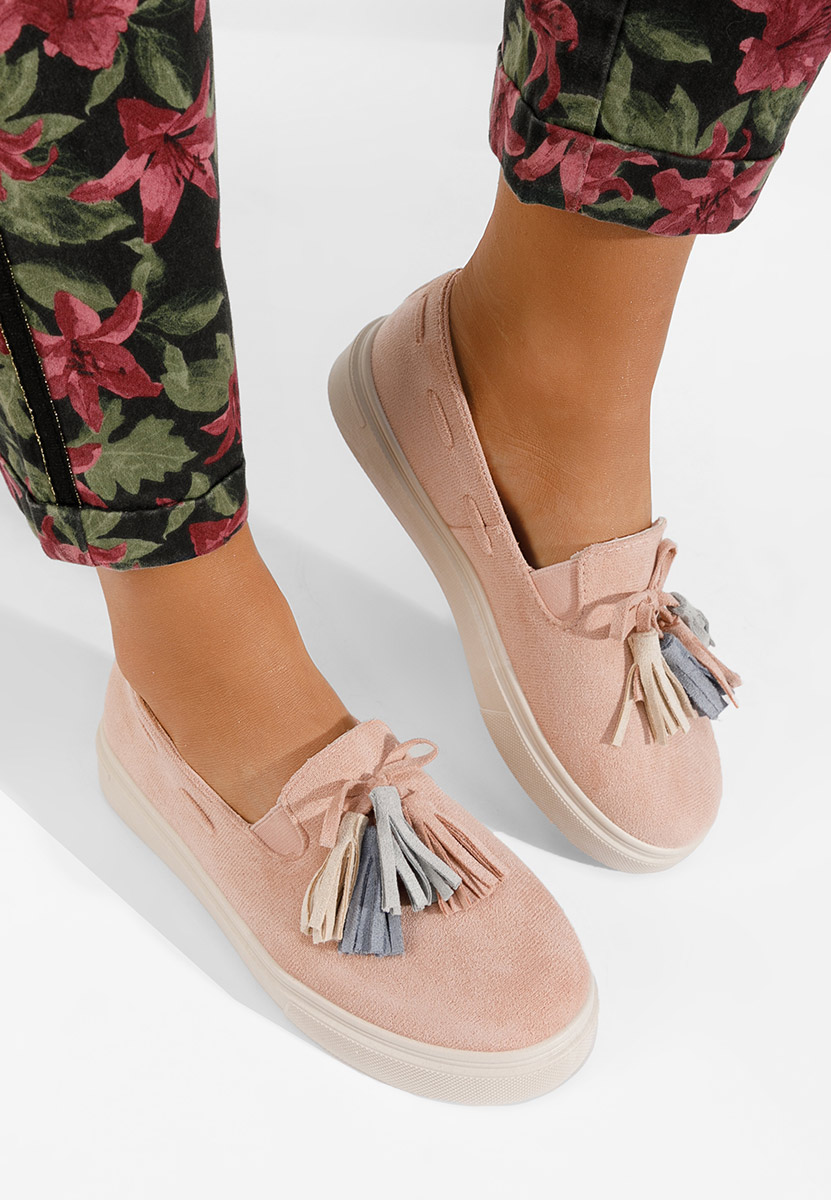 Graziela rózsaszín női espadrilles