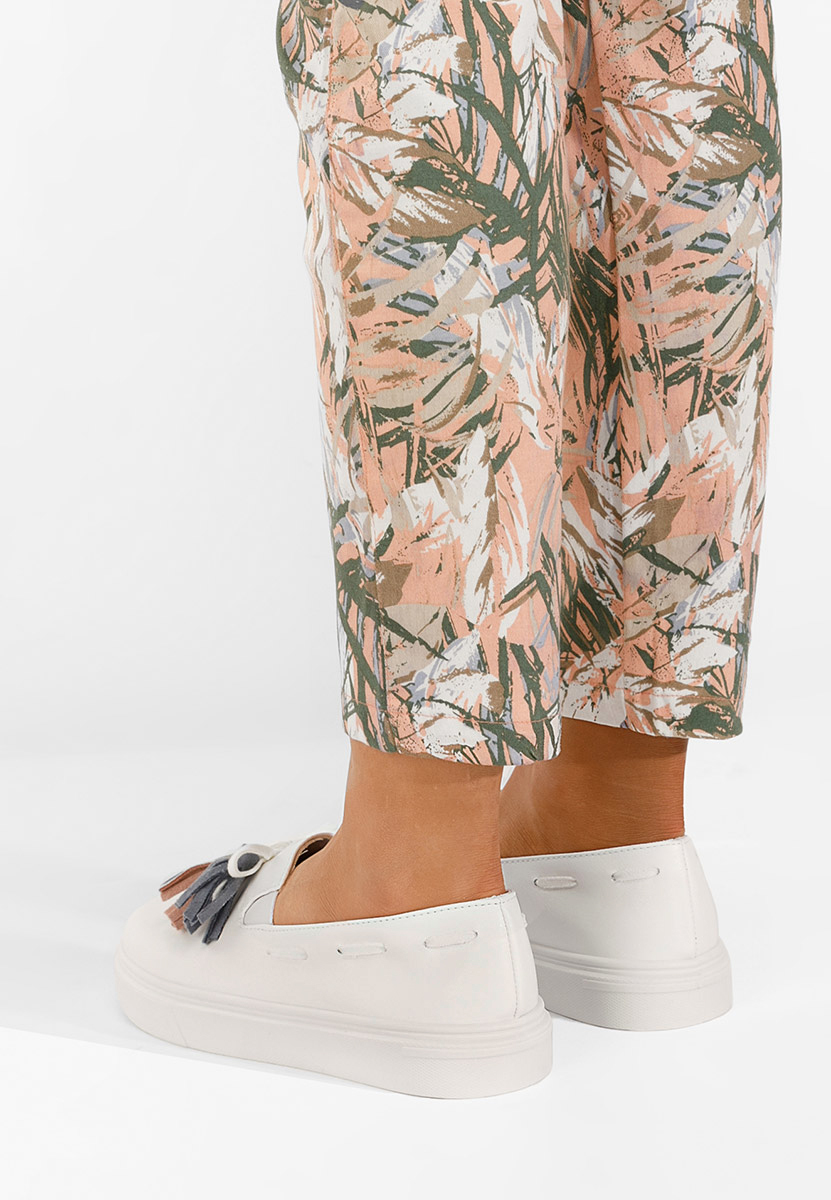 Graziela fehér női espadrilles