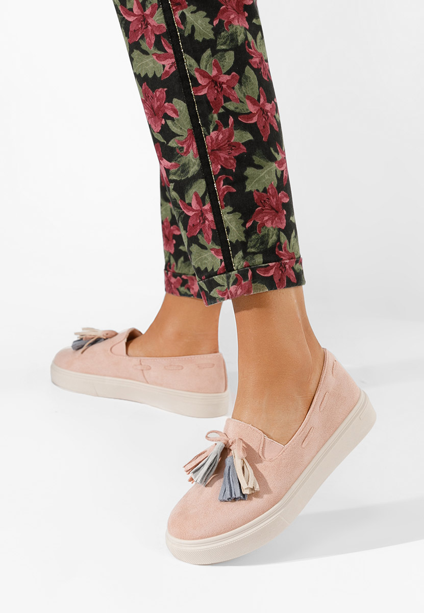 Graziela rózsaszín női espadrilles
