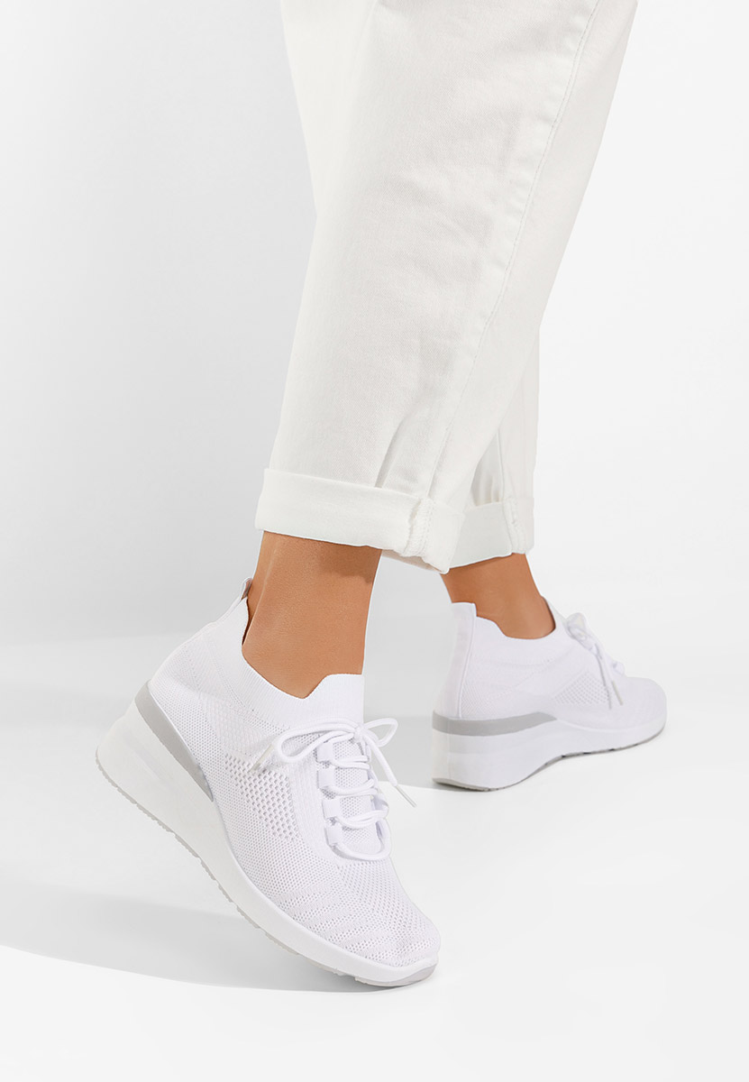 Boka v2 fehér platform sneaker cipő 