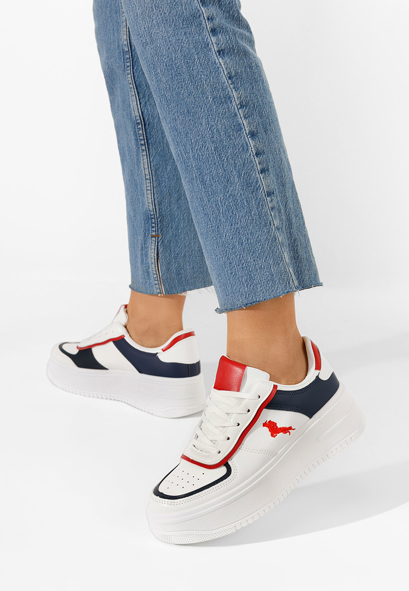 Kadence v2 fehér telitalpú platform sneaker