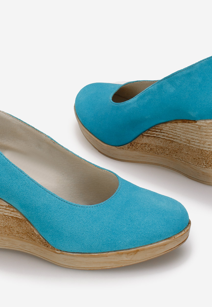 Zola v2 tengerészkék platform cipők