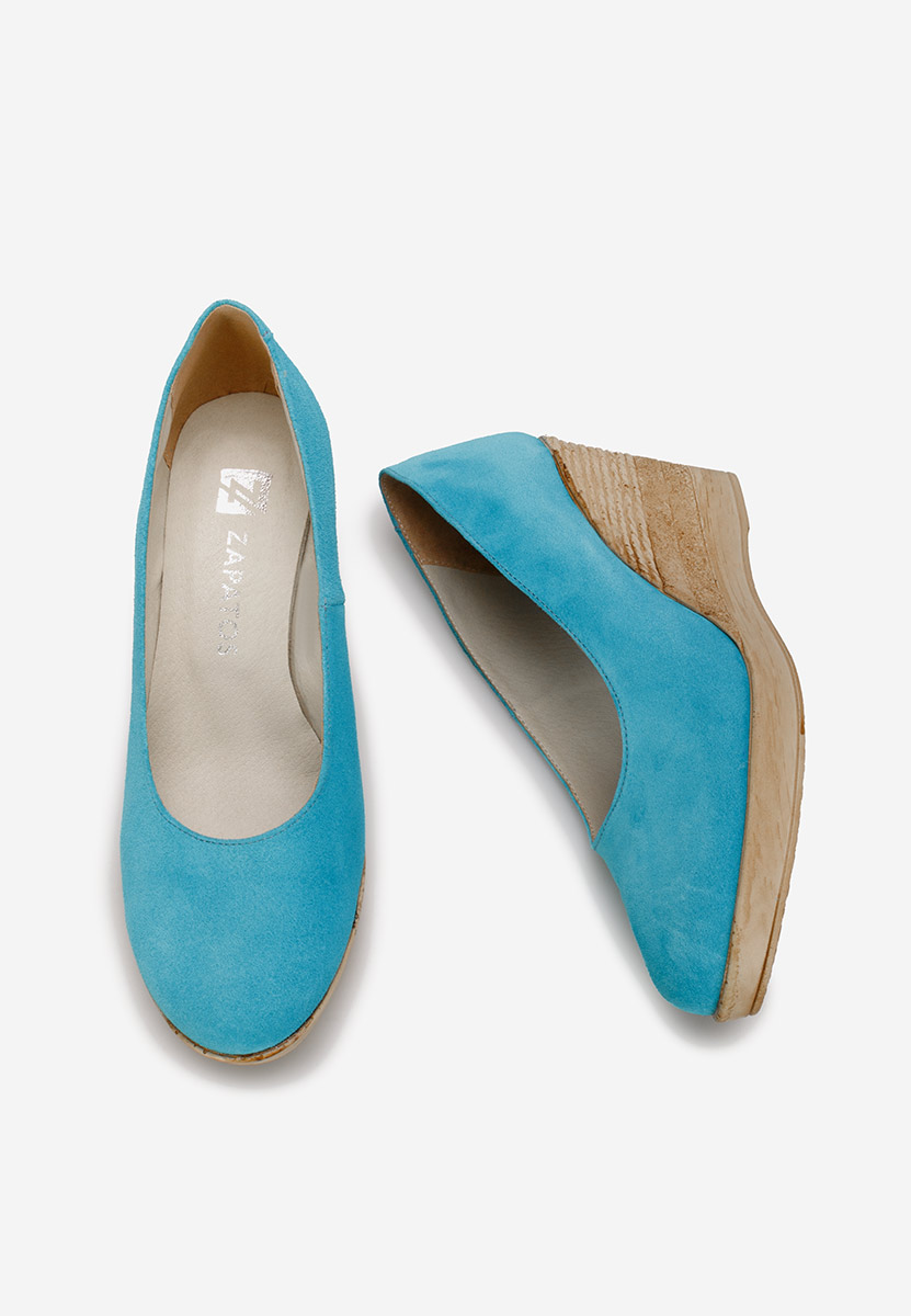 Zola v2 tengerészkék platform cipők