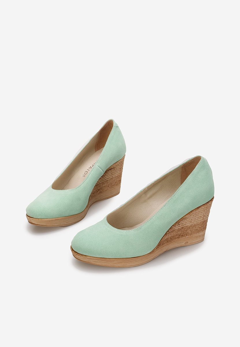 Zola v2 türkiz platform cipők