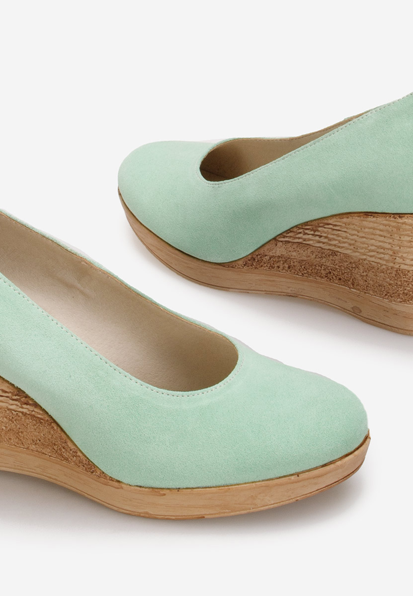 Zola v2 türkiz platform cipők