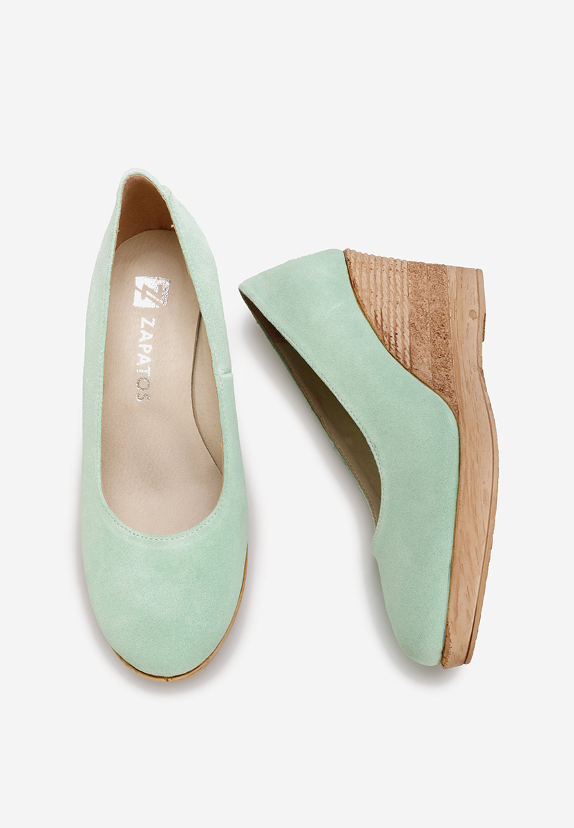 Zola v2 türkiz platform cipők