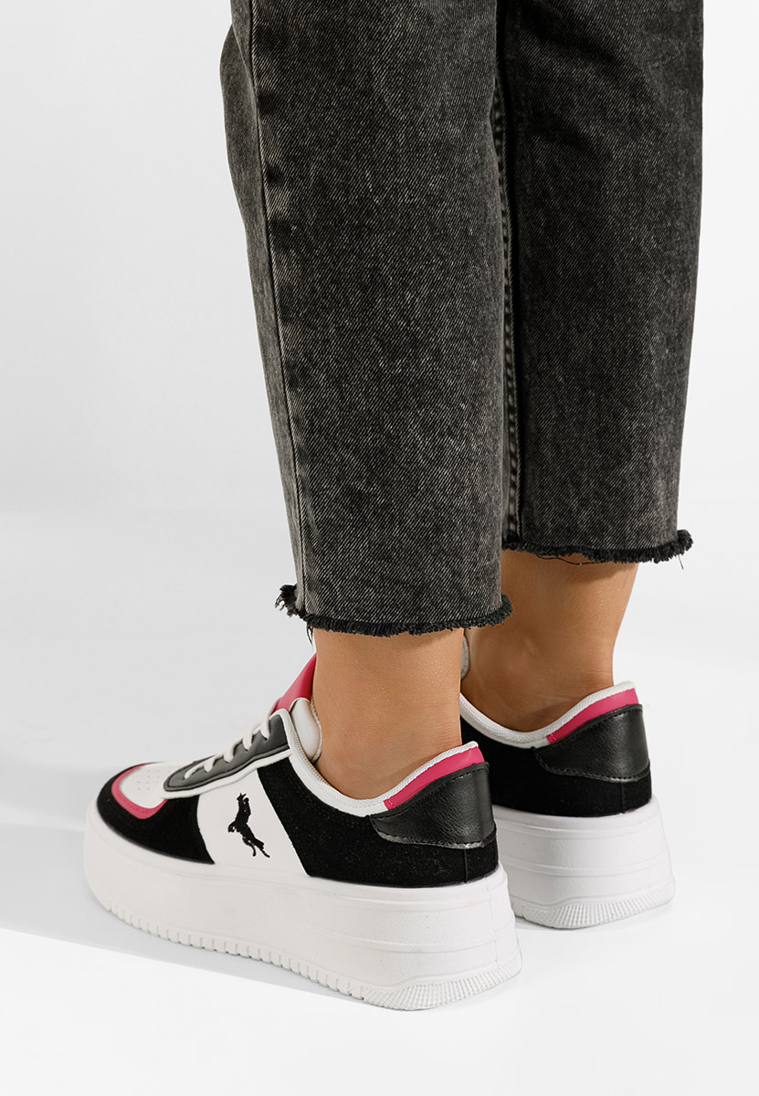 Kadence fekete női platform sneakers
