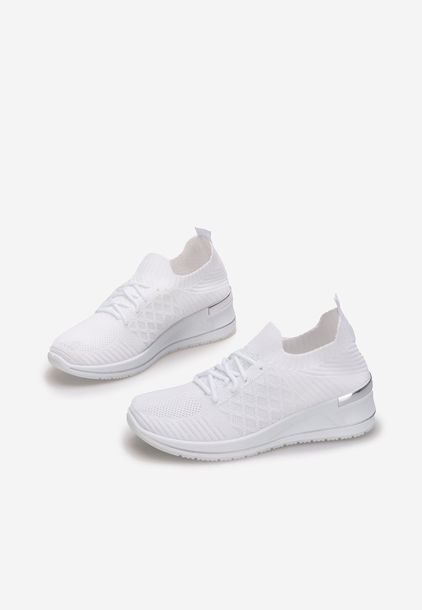 Uvesa fehér platform sneaker cipő 