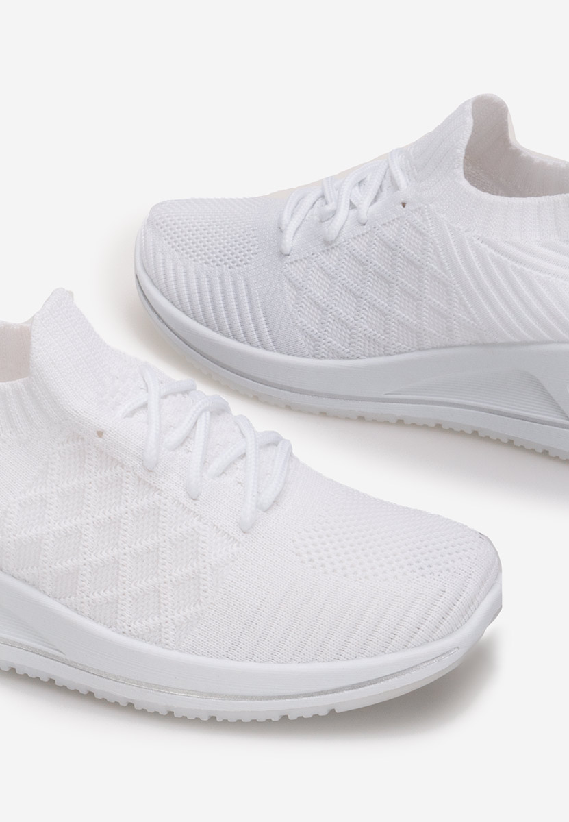 Uvesa fehér platform sneaker cipő 