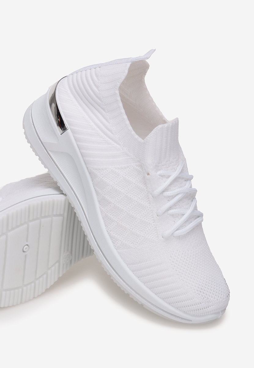Uvesa fehér platform sneaker cipő 