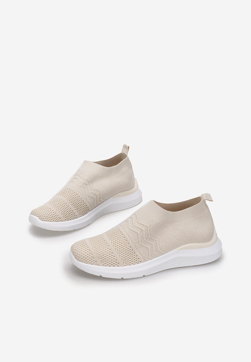 Brona bézs slip-on tornacipő