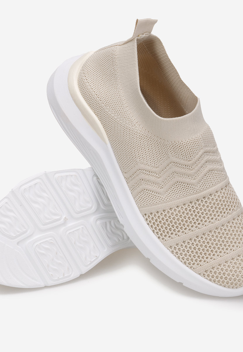 Brona bézs slip-on tornacipő
