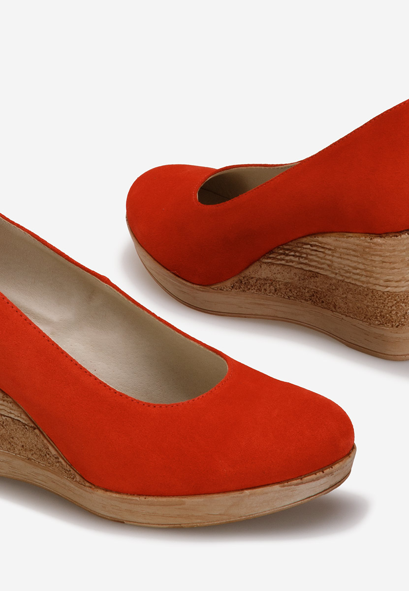 Zola v2 narancssárga platform cipők