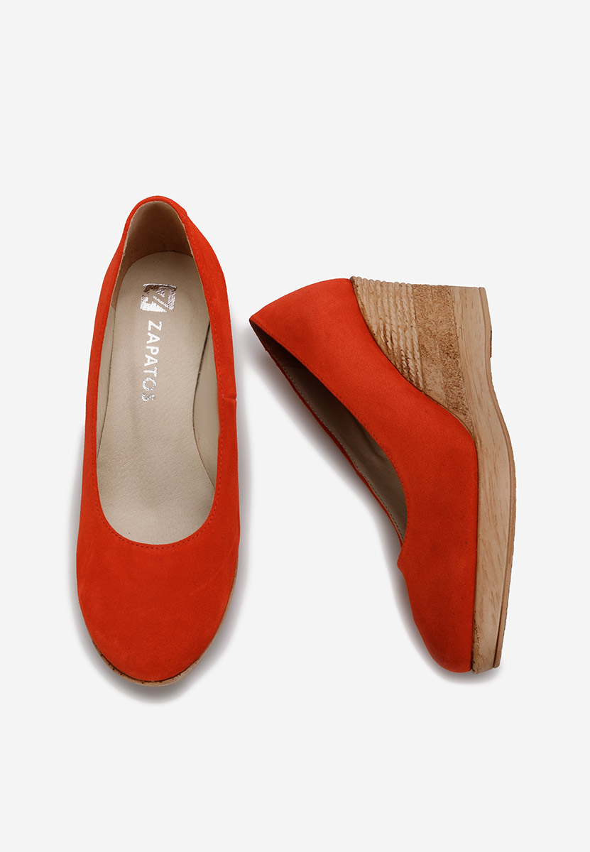 Zola v2 narancssárga platform cipők